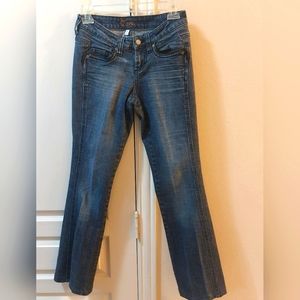 Cache Vintage Blue Jeans Pants Size 0